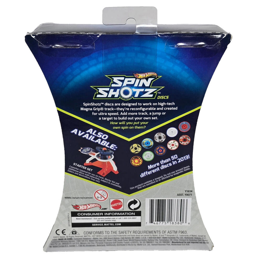 SPIN SHOTZ "ACCELERATION PACK" BY HOTWHEELS BRAND‎ NEW - Picture 2 of 2